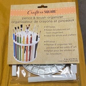 Crafter's Square Pencil & Brush Organizer